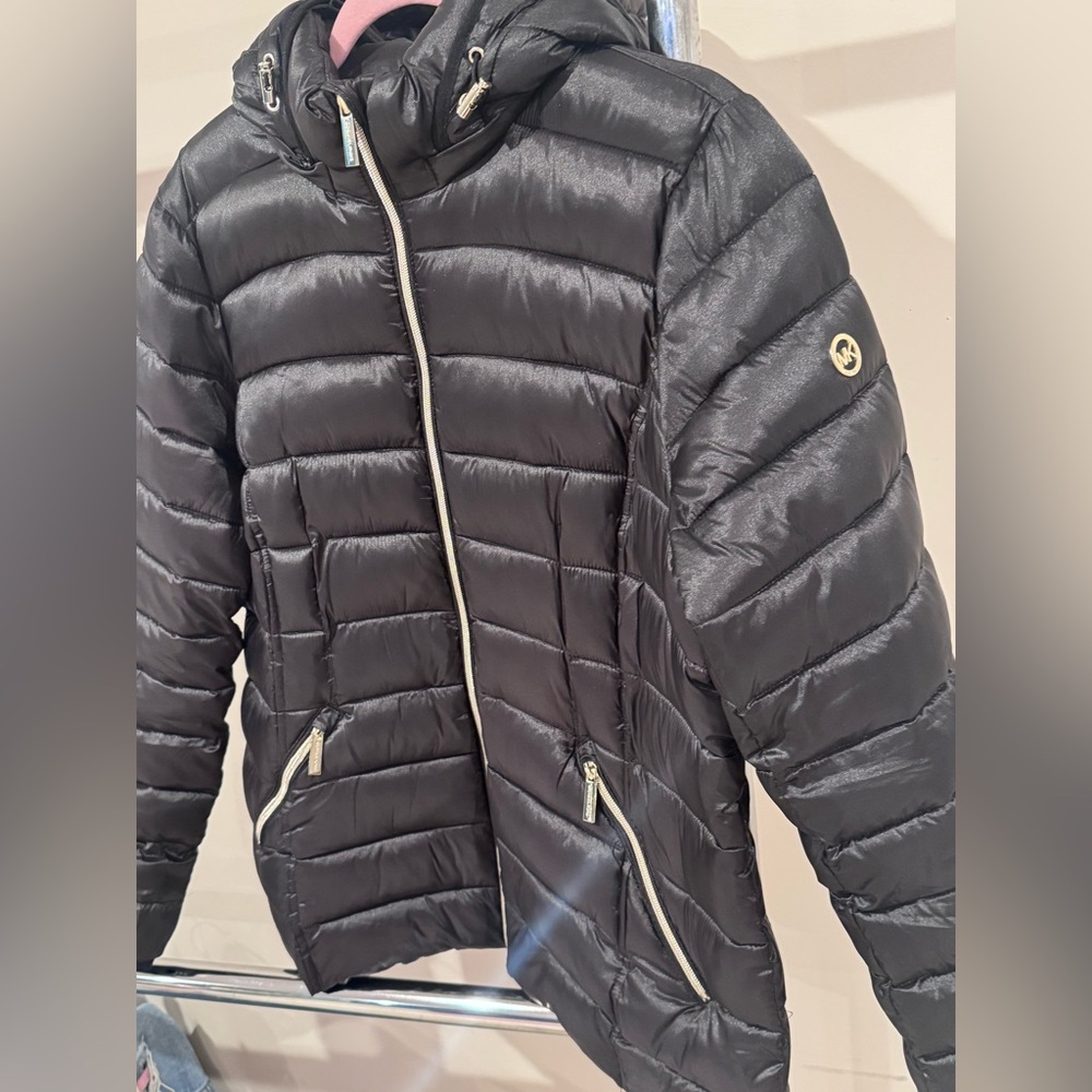 Michael Kors Monogram Puffer Jacket - image 1